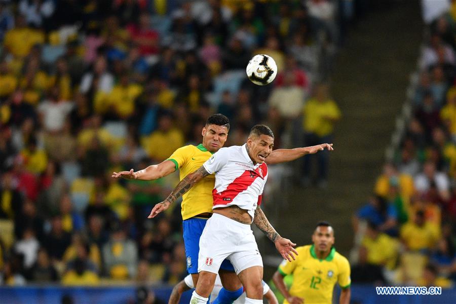 (SP)BRAZIL-RIO DE JANEIRO-FOOTBALL-COPA AMERICA 2019-FINAL-BRAZIL VS PERU