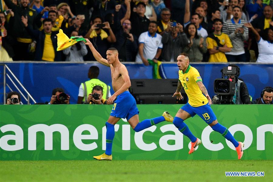 (SP)BRAZIL-RIO DE JANEIRO-FOOTBALL-COPA AMERICA 2019-FINAL-BRAZIL VS PERU