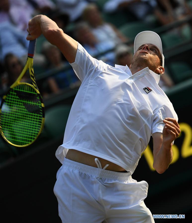 (SP)BRITAIN-LONDON-TENNIS-WIMBLEDON-DAY 9