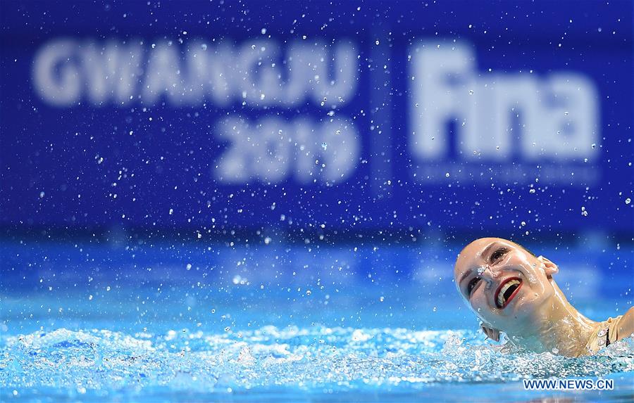 (SP)SOUTH KOREA-GWANGJU-FINA WORLD CHAMPIONSHIPS-ARTISTIC SWIMMING-WOMEN'S SOLO TECHNICAL