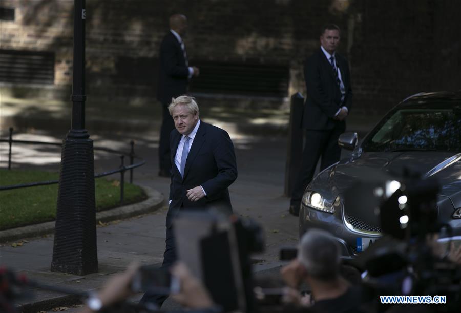 BRITAIN-LONDON-NEW PM-BORIS JOHNSON