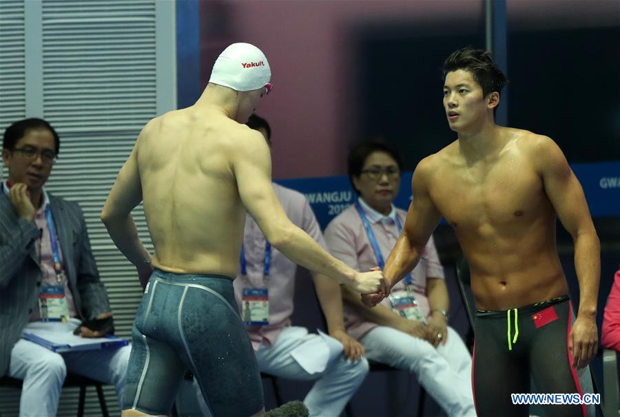 (SP)SOUTH KOREA-GWANGJU-FINA WORLD CHAMPIONSHIPS-SWIMMING-DAY 6