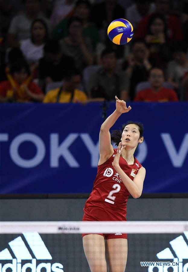 (SP)CHINA-NINGBO-FIVB-TOKYO VOLLEYBALL QUALIFICATION-CHN VS CZE