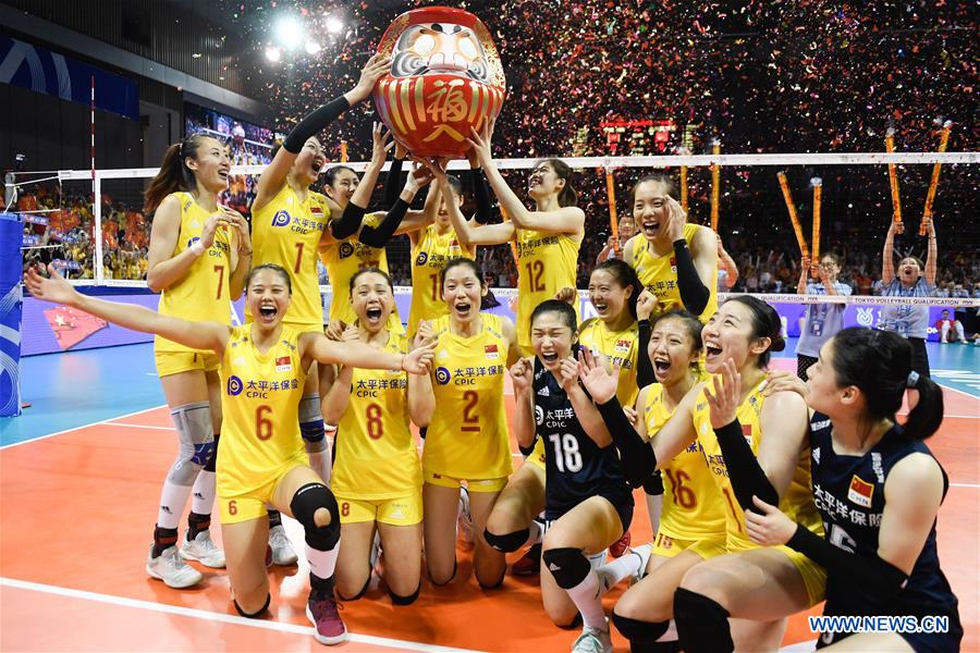 (SP)CHINA-NINGBO-FIVB-TOKYO VOLLEYBALL QUALIFICATION-CHINA-TURKEY(CN)