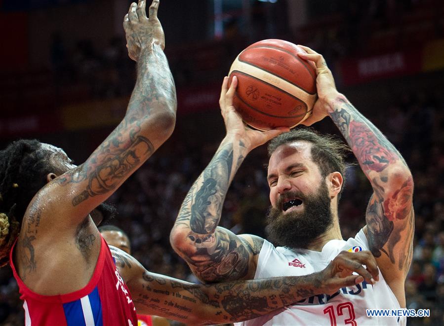 (SP)CHINA-WUHAN-BASKETBALL-FIBA WORLD CUP-GROUP J-SERBIA VS PUERTO RICO (CN)