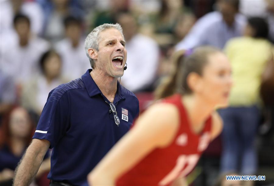 (SP)JAPAN-HAMAMATSU-VOLLEYBALL-WOMEN'S WORLD CUP-USA VS BRAZIL