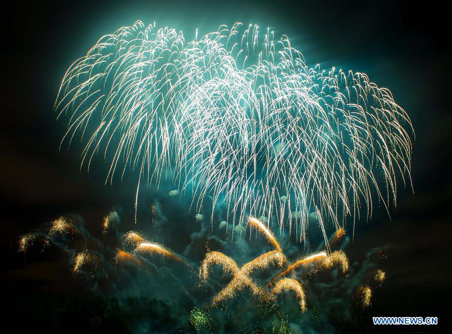 LITHUANIA-VILNIUS-INTERNATIONAL FIREWORKS SHOW