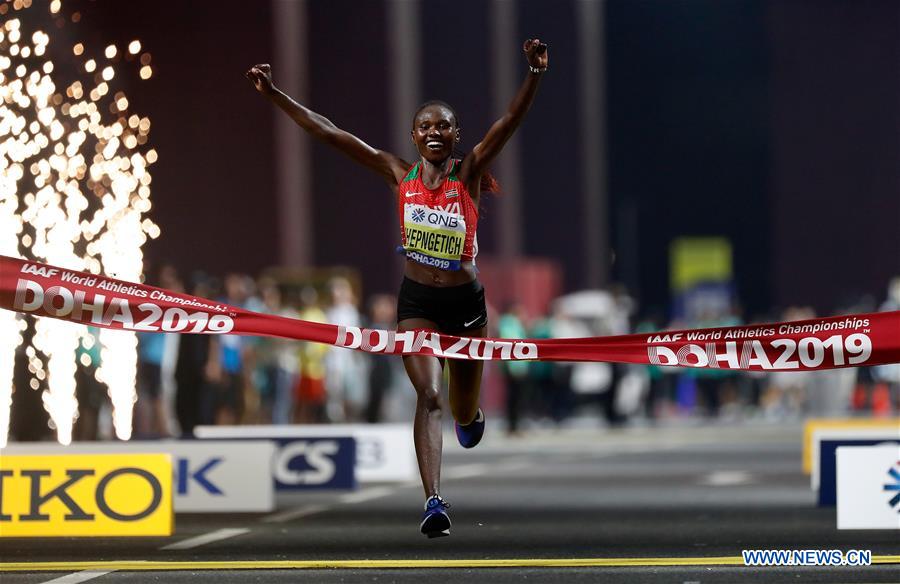 (SP)QATAR-DOHA-IAAF WORLD ATHLETICS CHAMPIONSHIPS-WOMEN'S MARATHON