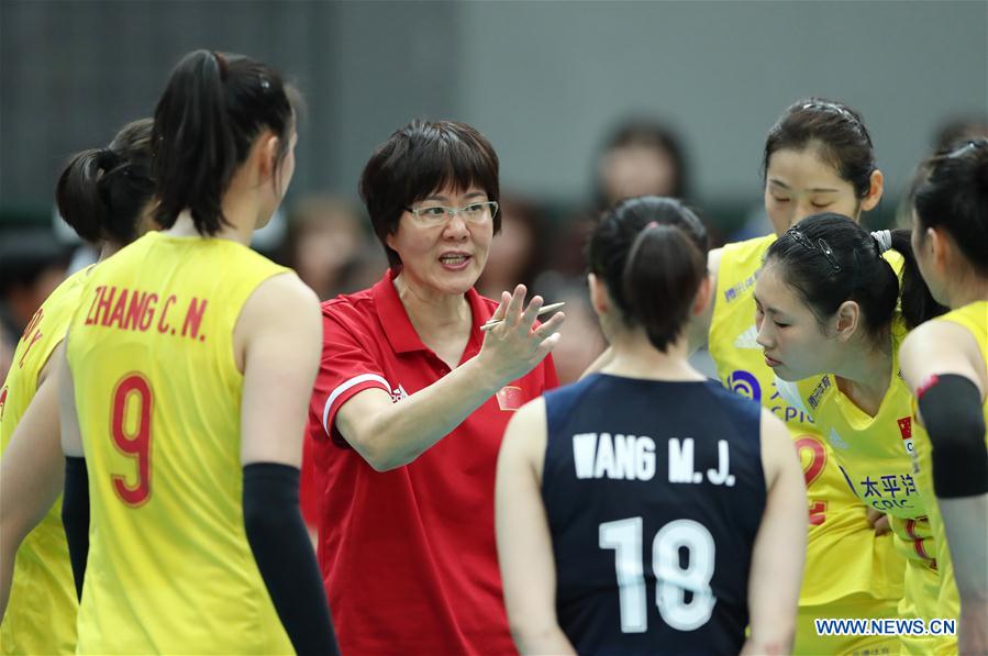 (SP)JAPAN-OSAKA-VOLLEYBALL-WOMEN'S WORLD CUP-CHN VS SRB