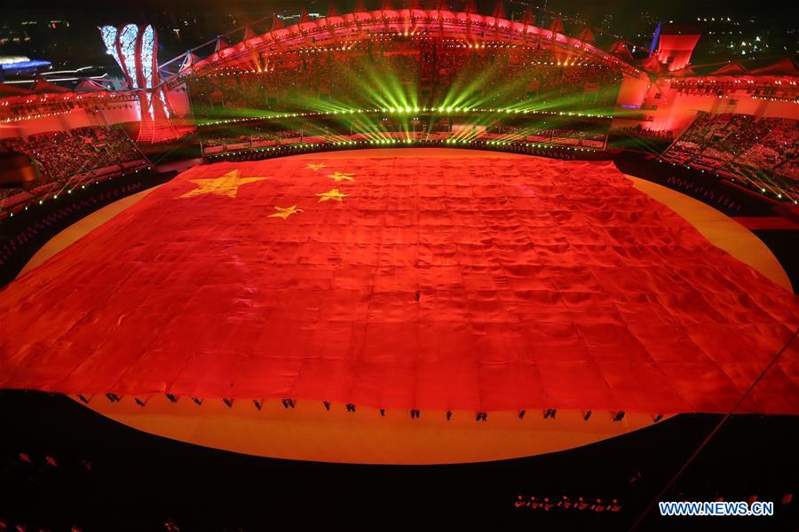 (SP)CHINA-WUHAN-7TH MILITARY WORLD GAMES-OPENING CEREMONY