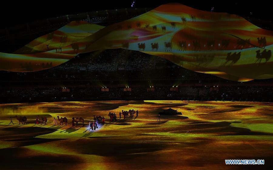 (SP)CHINA-WUHAN-7TH MILITARY WORLD GAMES-OPENING CEREMONY