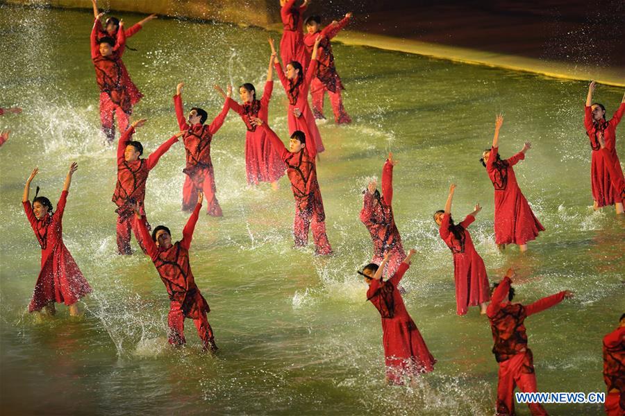 (SP)CHINA-WUHAN-7TH MILITARY WORLD GAMES-OPENING CEREMONY