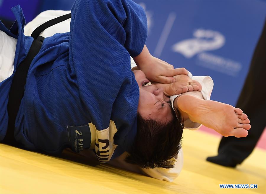 (SP)CHINA-WUHAN-7TH MILITARY WORLD GAMES-JUDO-WOMEN'S +78KG  FINAL(CN)