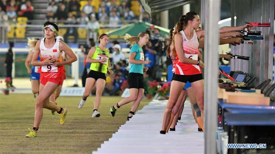 (SP)CHINA-WUHAN-7TH MILITARY WORLD GAMES-MODERN PENTATHLON