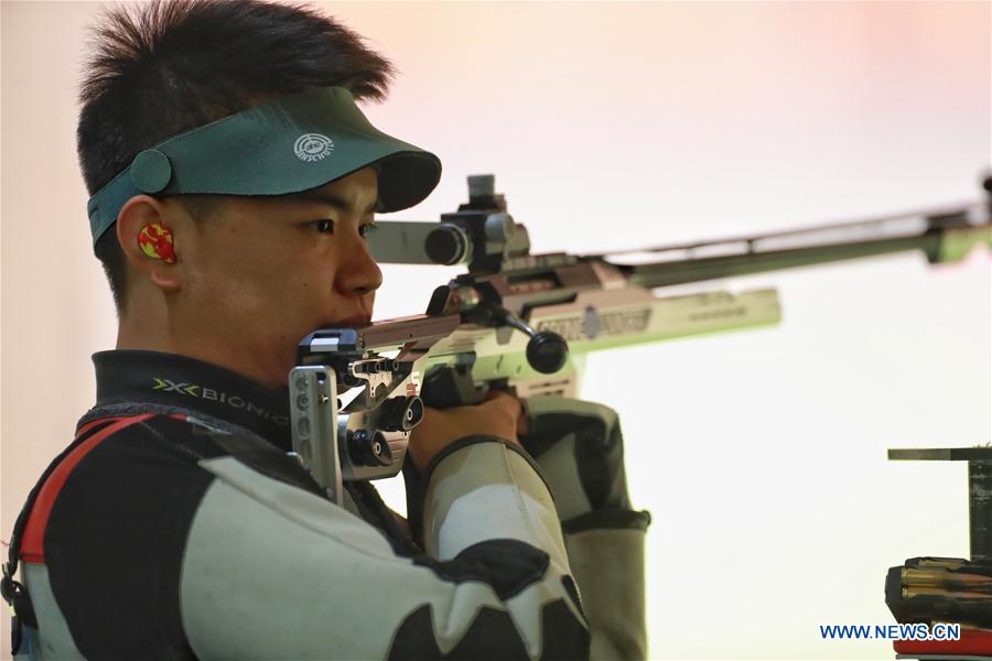 (SP)CHINA-WUHAN-7TH MILITARY WORLD GAMES-SHOOTING