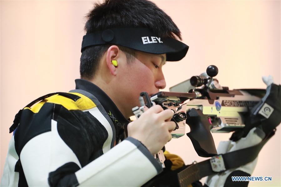 (SP)CHINA-WUHAN-7TH MILITARY WORLD GAMES-SHOOTING