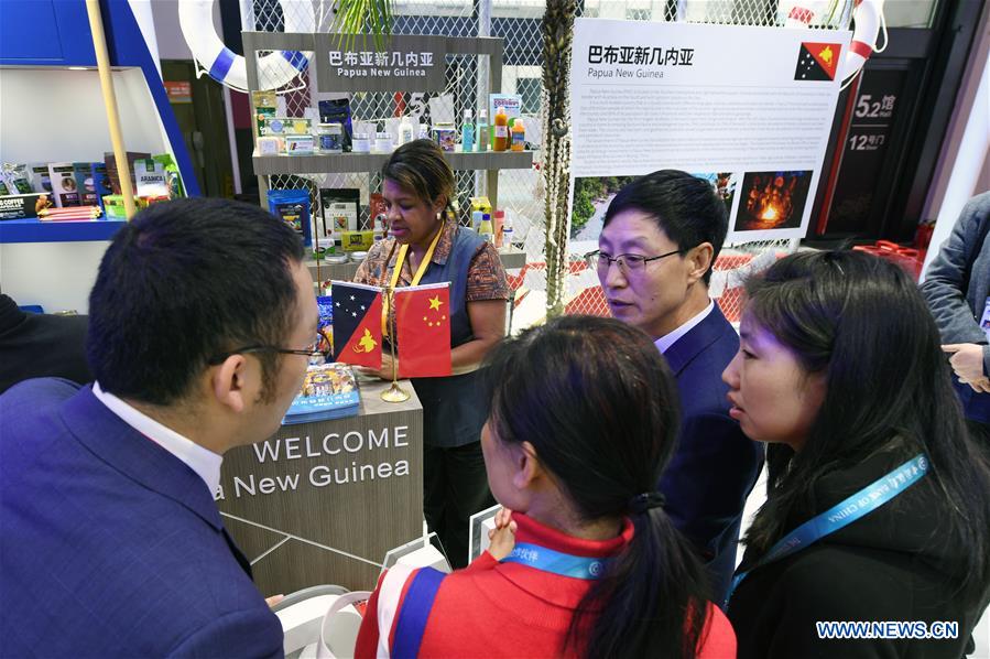 (CIIE)CHINA-SHANGHAI-CIIE-COUNTRY EXHIBITION (CN)