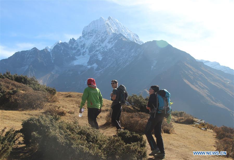 NEPAL-NAMCHE BAZAR-TOURISM