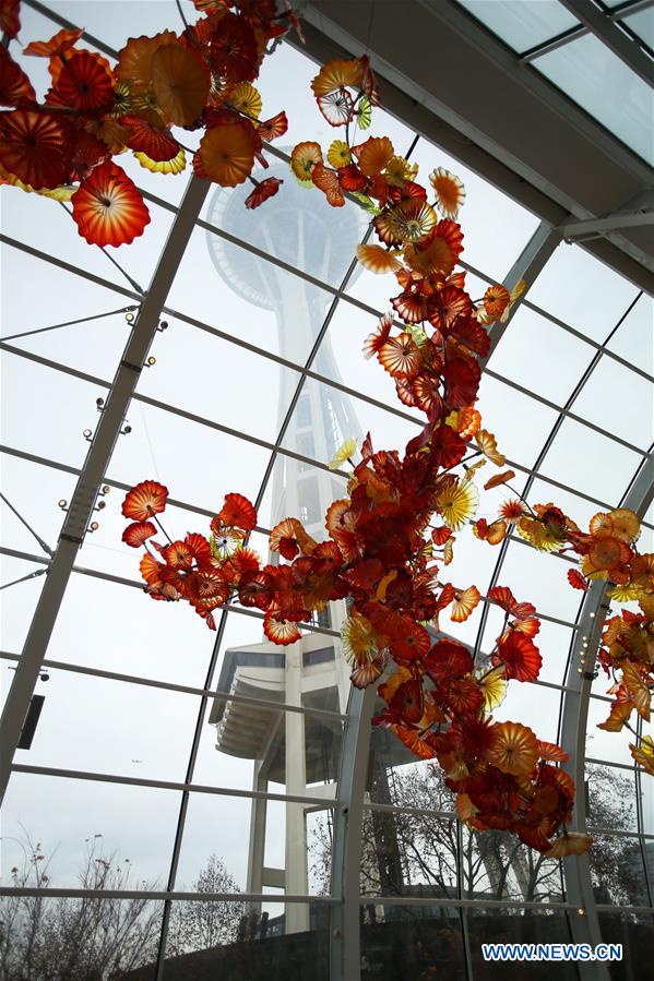 U.S.-SEATTLE-CHIHULY GARDEN AND GLASS-GLASS ARTWORKS