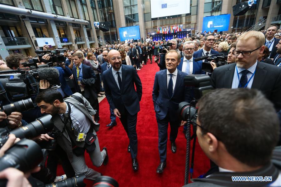 BELGIUM-BRUSSELS-EU-COUNCIL-PRESIDENT-HANDOVER