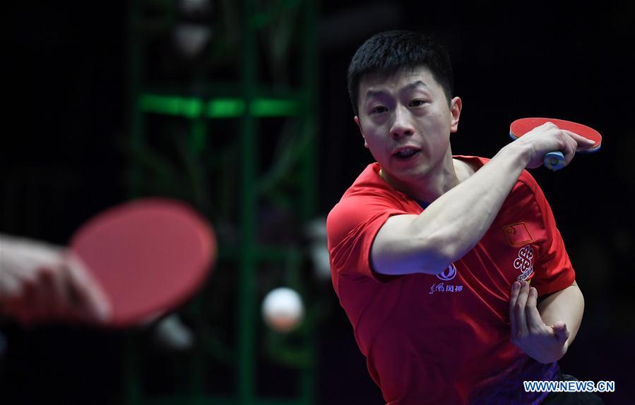 (SP)CHINA-CHENGDU-TABLE TENNIS-ITTF MEN'S WORLD CUP-QUARTERFINAL (CN)