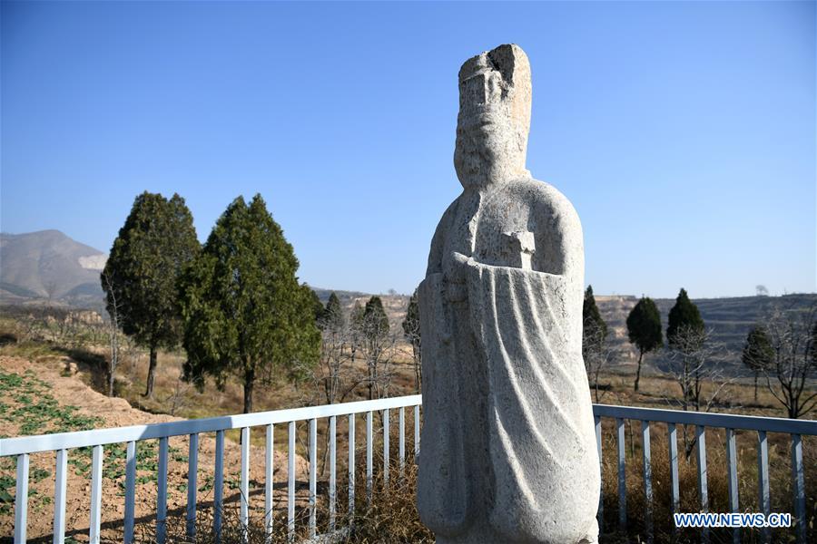 CHINA-SHAANXI-JINGYANG-STONE CARVING (CN)