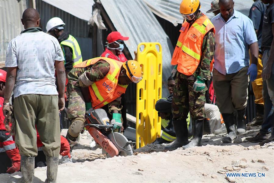 KENYA-NAIROBI-BUILDING COLLAPSE-DEATH TOLL