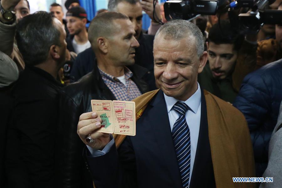 ALGERIA-ALGIERS-PRESIDENTIAL ELECTION-VOTE-CANDIDATES