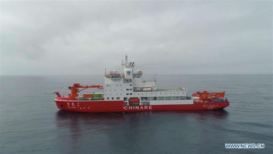 (EyesonSci) CHINA-ICEBREAKERS-XUELONG 2-XUELONG-ANTARCTIC EXPEDITION 