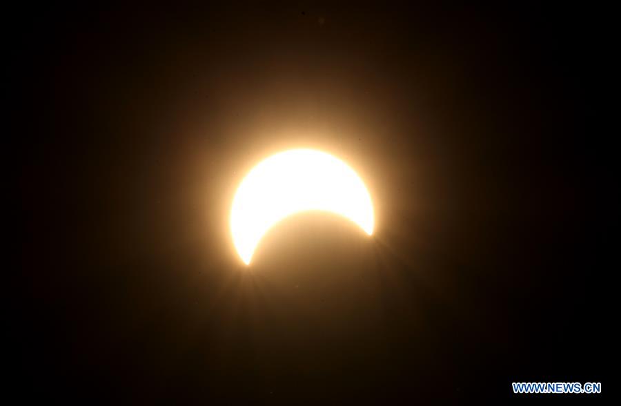 MYANMAR-YANGON-PARTIAL SOLAR ECLIPSE