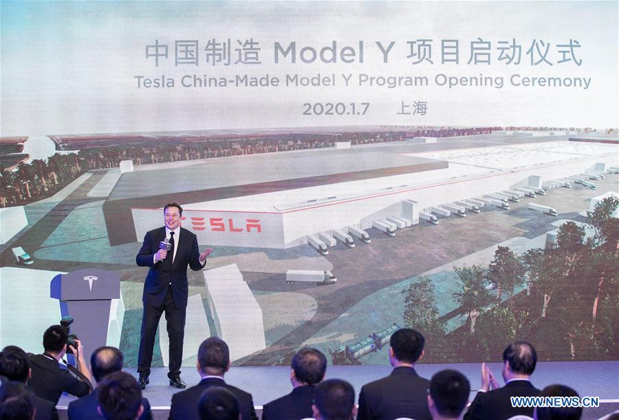 CHINA-SHANGHAI-TESLA-GIGAFACTORY-MODEL Y (CN)