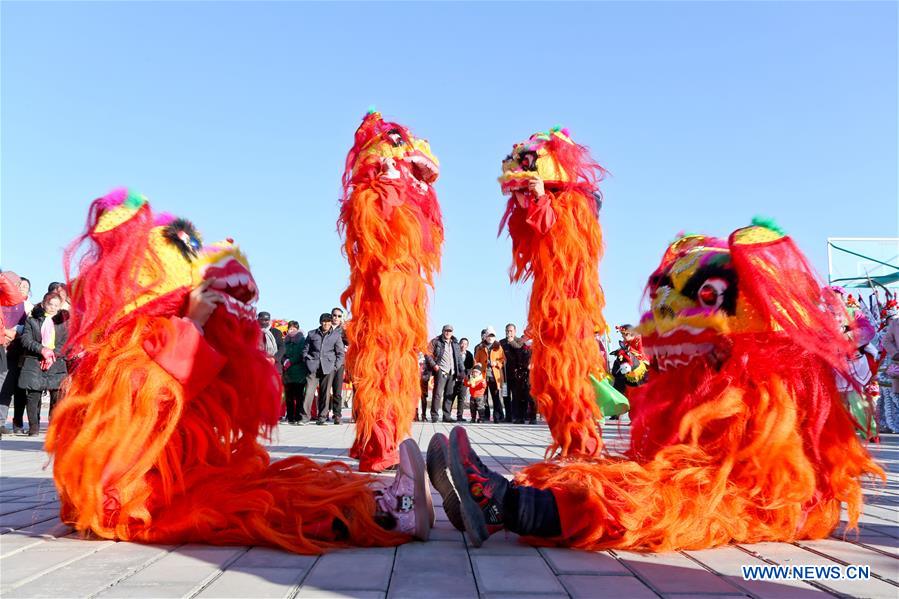 CHINA-GANSU-ZHANGYE-SHEHUO-REHEARSAL (CN)