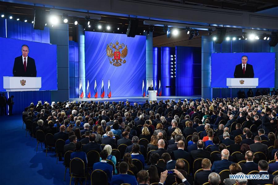 RUSSIA-MOSCOW-PUTIN-ANNUAL ADDRESS