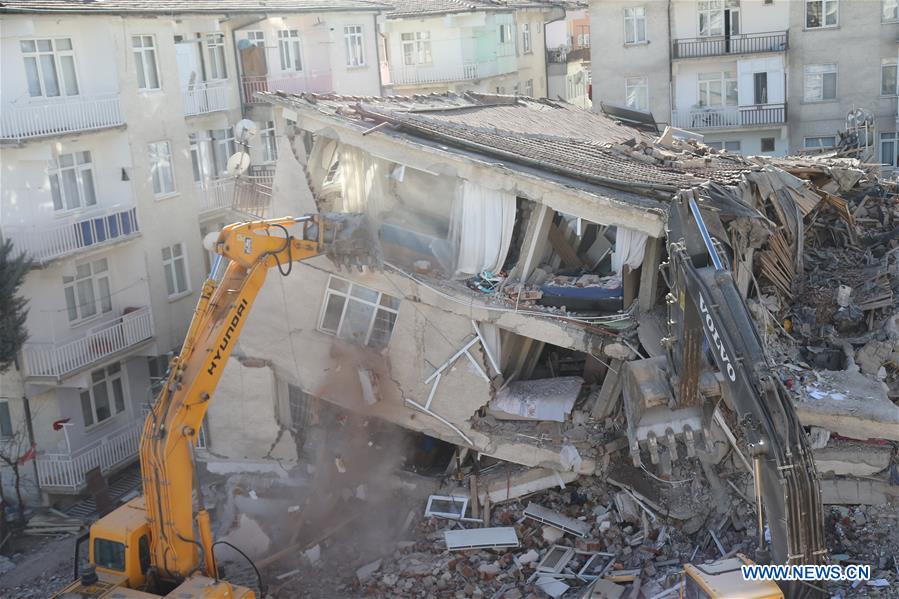 TURKEY-ELAZIG-EARTHQUAKE-DEATH TOLL