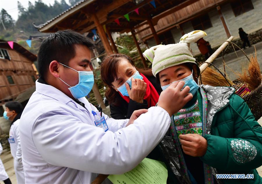 CHINA-GUANGXI-RONGSHUI-NOVEL CORONAVIRUS-PREVENTION (CN)