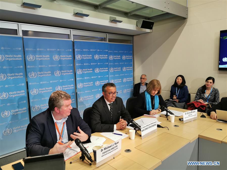 SWITZERLAND-WHO-NOVEL CORONAVIRUS-PRESS CONFERENCE(CN)