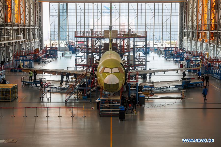 CHINA-SHANGHAI-REGIONAL AIRCRAFT-ARJ21-PRODUCTION RESUMPTION (CN)