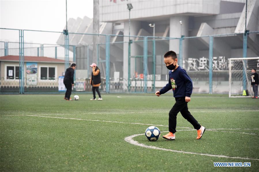 (SP)CHINA-JINAN-OUTDOOR EXERCISE (CN)