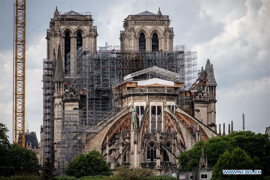 FRANCE-PARIS-NOTRE-DAME CATHEDRAL-RESTORATION-RESUMPTION