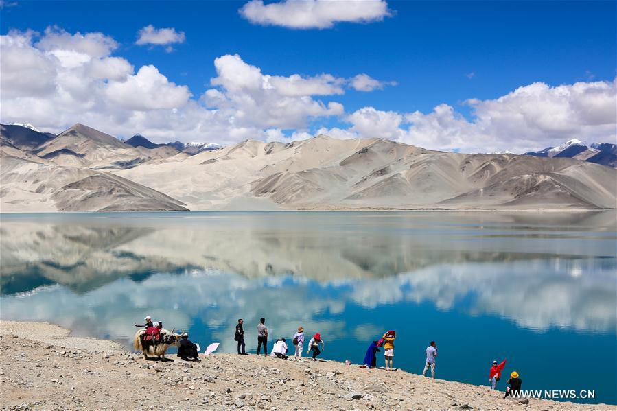 CHINA-XINJIANG-BAISHA LAKE-SCENERY (CN)