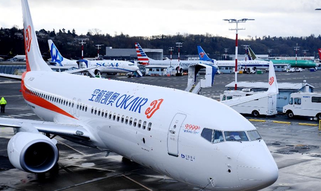 China's Okay Airways takes delivery of 9999th Boeing 737-800 aircraft