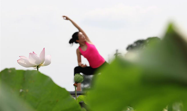 Int'l Yoga Day marked in China