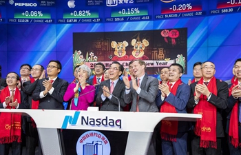 Nasdaq marks Chinese New Year with special bell ringing ceremony