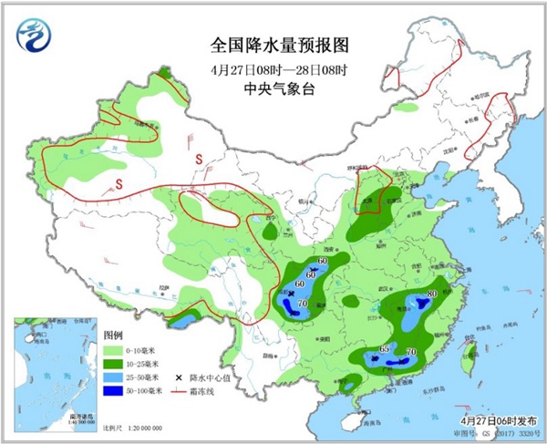 周末雨不休！南北方同迎大范圍降水