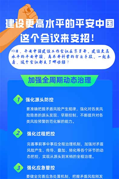 建设更高水平的平安中国 这个会议来支招！