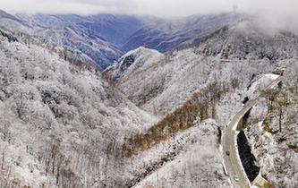 秦岭初雪