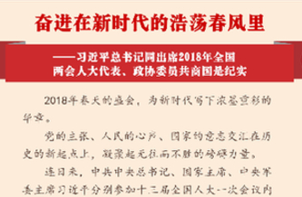 习近平总书记同出席2018年全国两会人大代表、政协委员共商国是纪实